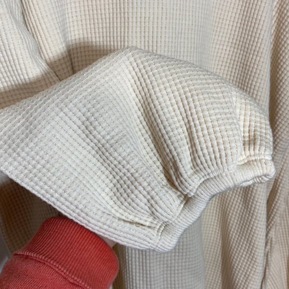 Ava & Viv Cream Thermal Long Sleeve Turtleneck Pullover Top Sz 1X - Picture 6 of 8